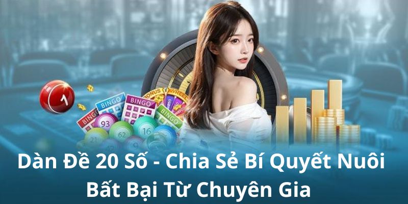 Dàn Đề 20 Số - Chia Sẻ Bí Quyết Nuôi Bất Bại Từ Chuyên Gia